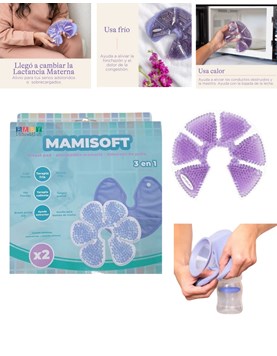 PROTECTOR MAMARIO VILETA. TERAPIA MAMARIA 3 EN 1. BABY INNOVATION