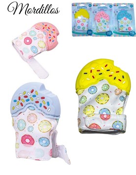 MORDILLO FORMA DE GUANTE SILICINA PREMIUM. BABY INNOVATION