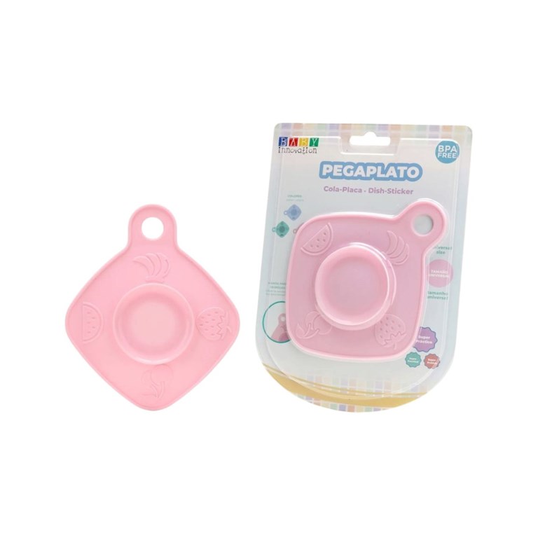PEGA PLATO CON MANIGA PARA DESPEGAR. BABY INNOVATION