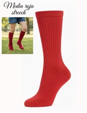 MEDIA 3/4 STREECH  MORLEY ROJO SAYER