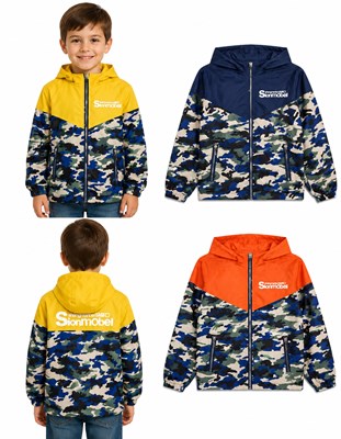 ROMPEVIENTO CAMPERA CAMUFLADA VARON ESTAMPADA IMPORTADA
