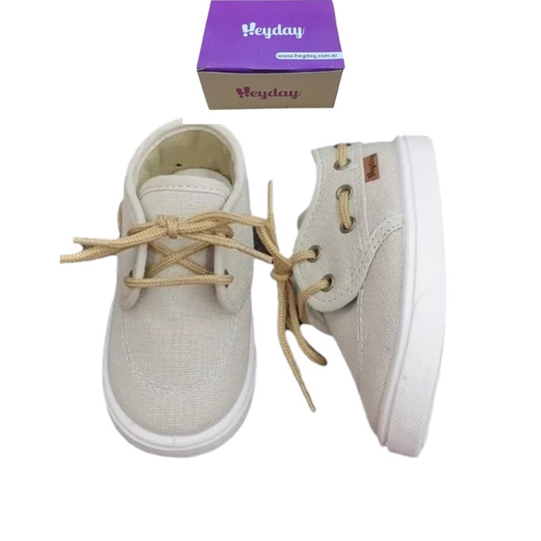 A131 BEIGE ZAPATILLA NAUTICO HEYDAY