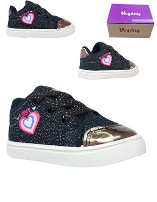 A192 NEGRO ZAPATILLA ESTAMPADA TIEMPO LIBRE HEYDAY