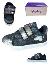 A212 NEGRO ZAPATILLA ESTAMPADA TIEMPO LIBRE HEYDAY