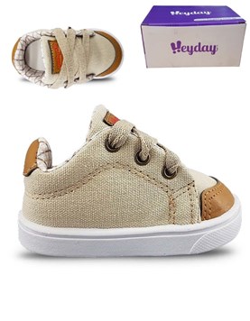 A213 BEIGE ZAPATILLA COMBINA TIEMPO LIBRE HEYDAY