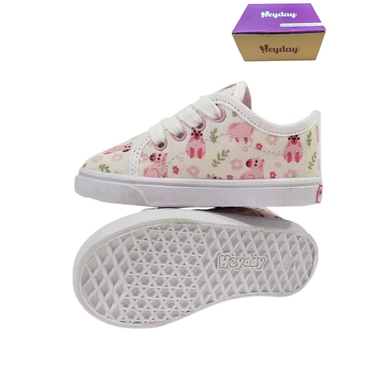 Articulo 229 blanca zapatillas con cordones capybara heyday