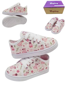 Articulo 229 blanca zapatillas con cordones capybara heyday