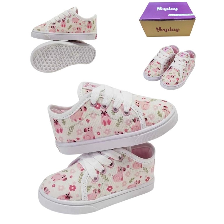 Articulo 229 blanca zapatillas con cordones capybara heyday