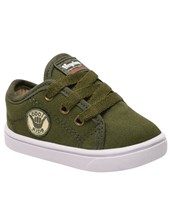 Articulo 230 verde zapatilla de lona con cordon heyday