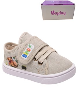 Articulo 231 color beige zapatilla con abrojo y cordon dinos heyday