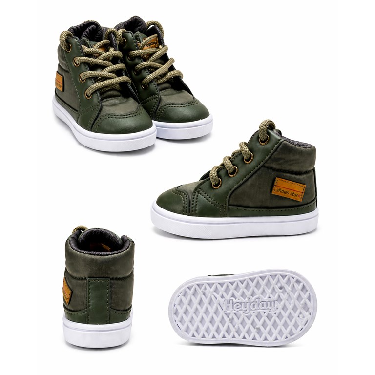 A151 VERDE BOTA ACORDONADA. HEYDAY
