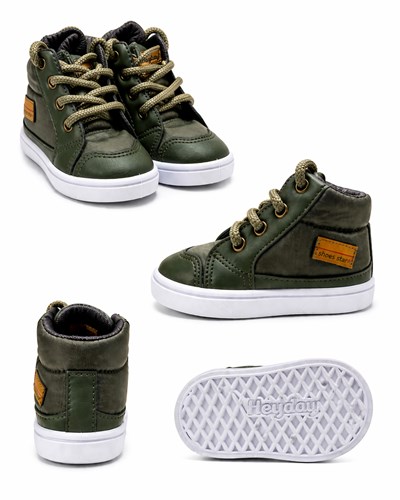 A151 VERDE BOTA ACORDONADA. HEYDAY
