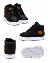 A151 NEGRO BOTA ACORDONADA. HEYDAY