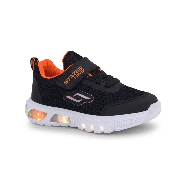 Zapatillas CON LUZ deportivas con cordon abrojo. heyday