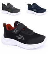 hd830 zapatillas deportiva con abrojo y cordon para nene heyday