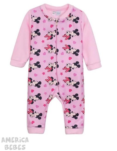 ENTERITO MINNIE MICKEY MICROPOLAR BEBA. DISNEY