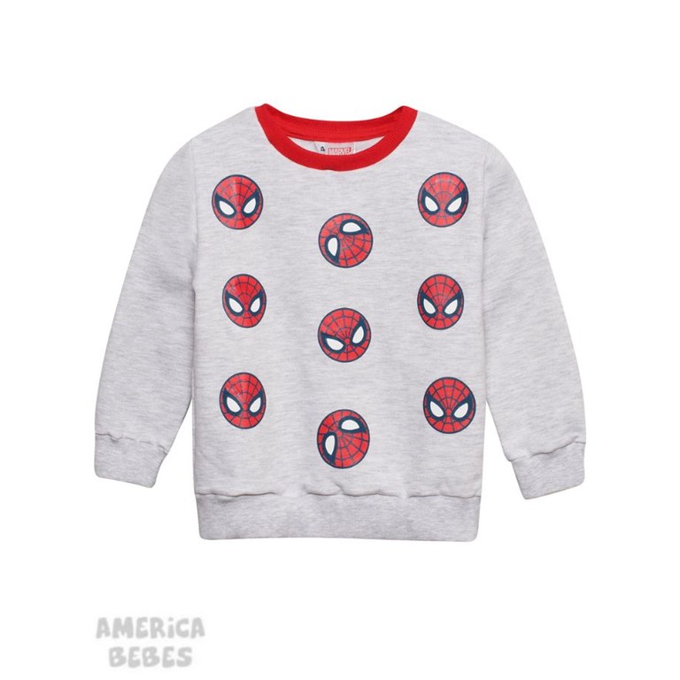 BUZO BEBE SPIDER MAN CABEZAS ROTATIVAS FRIZA DISNEY