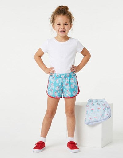 SHORT SIRENITA EN RUSTICO SUBLIOMADO. DISNEY