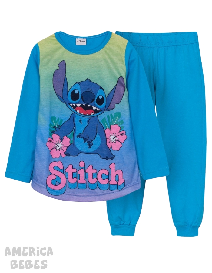 Pijama M/L Stitch. Disney - America Bebes