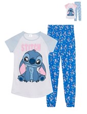 PIJAMA  MANGA CORTA, ESTAMPA STITCH. ROLFY