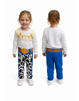 PIJAMA JESSIE DISFRAZ NENA INTERLOCK. DISNEY