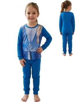 PIJAMA DE INTERLOCK ELSA DISFRAZ. DISNEY