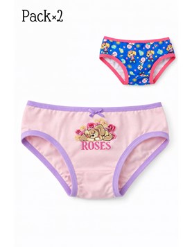 PACK X 2 UNIDADES: BOMBACHA SKYE ROSES IMPORTADO. DISNEY