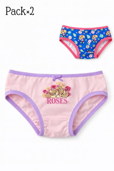 PACK X 2 UNIDADES: BOMBACHA SKYE ROSES IMPORTADO. DISNEY