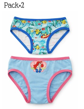 PACK X 2 UNIDADES: BOMBACHA SIRENITA IMPORTADO. DISNEY