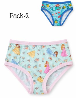 PACK X 2 UNIDADES: BOMBACHA PRINCESAS IMPORTADO. DISNEY