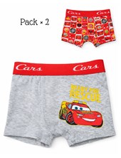 PACK X 2 UNIDADES: BOXER CARS IMPORTADO. DISNEY