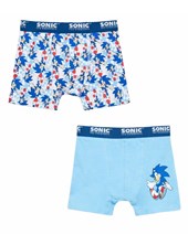 Pack x 2 unidades: Boxer Sonic importado. Disney