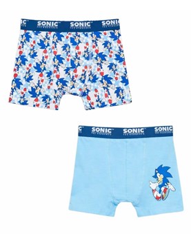 Pack x 2 unidades: Boxer Sonic importado. Disney