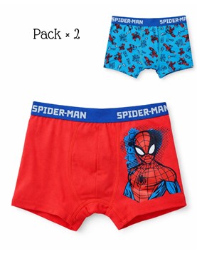 BOXER X 2 UNIDADES: BOXER SPIDERMAN IMPORTADO. DISNEY