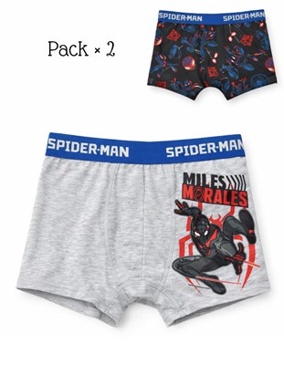 Pack x 2 unidades: Boxer spiderman importado. Disney