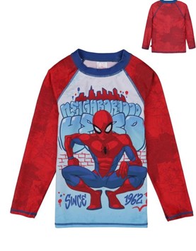 Remera Spiderman UV+50 importada. Disney