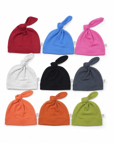 gorrito algodon colores pasteles. Baby skin