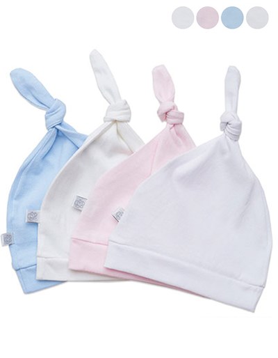 gorrito algodon colores pasteles. Baby skin