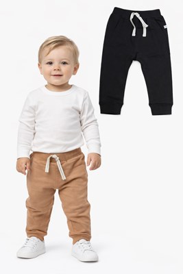 PANTALÓN  BEBE ALG. C/CINTA. COLORES SURTIDOS. BABY SKIN