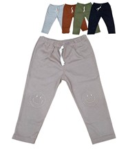 PANTALON BEBE ALGODON  CON PITUCON CARITA BABY SKIN
