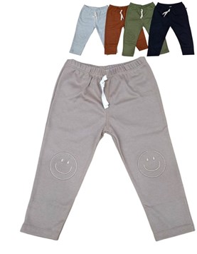 PANTALON BEBE ALGODON CON PITUCON CARITA BABY SKIN