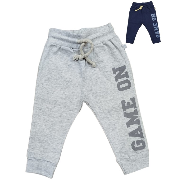 PANTALON DE BEBE ESTAMPA GAME ON BABY SKIN