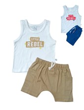 CONJUNTO BEBE MUSCULOSA  Y SHORT  CARGO. SKIN