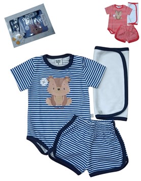 SET BODY RAYADO SHORT BABITA. SKIN