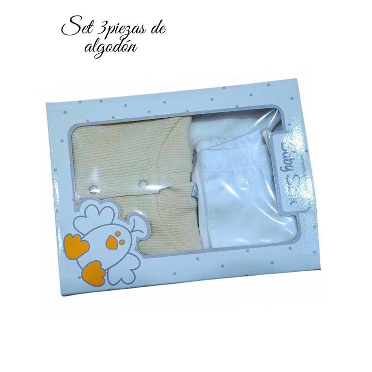 SETB 3 PZS SAQUITO CON CAPUCHA BODY Y PANTALON. SKIN