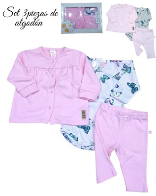 SET DE 3 PIEZAS CON SAQUITO BODY Y PANTALON. SKIN