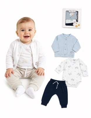 SET 3 PIEZAS CON SAQUITO BODY Y PANTALON. SKIN