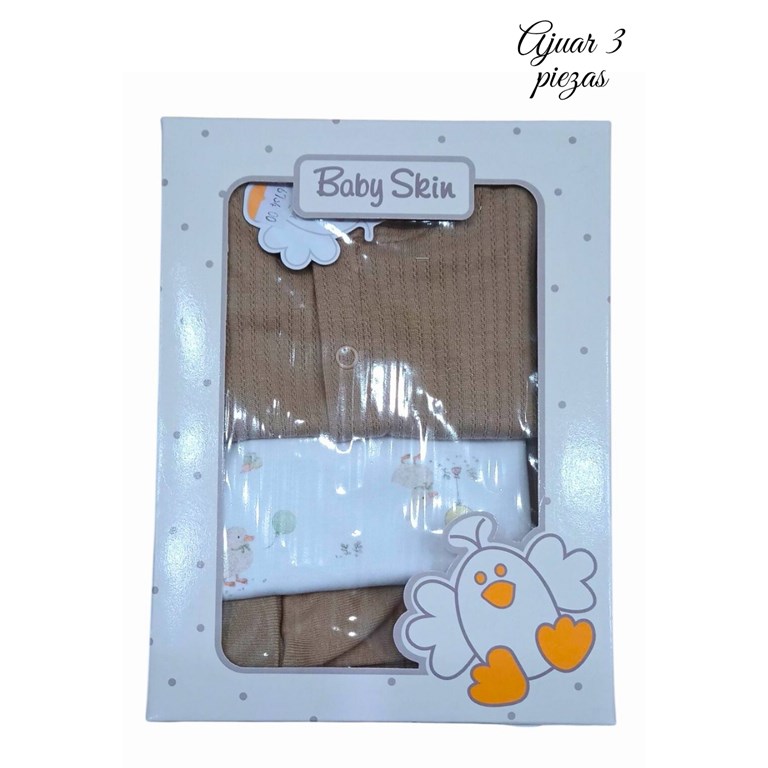 SET 3 PZS SAQUITO BODY Y PANTALON. SKIN