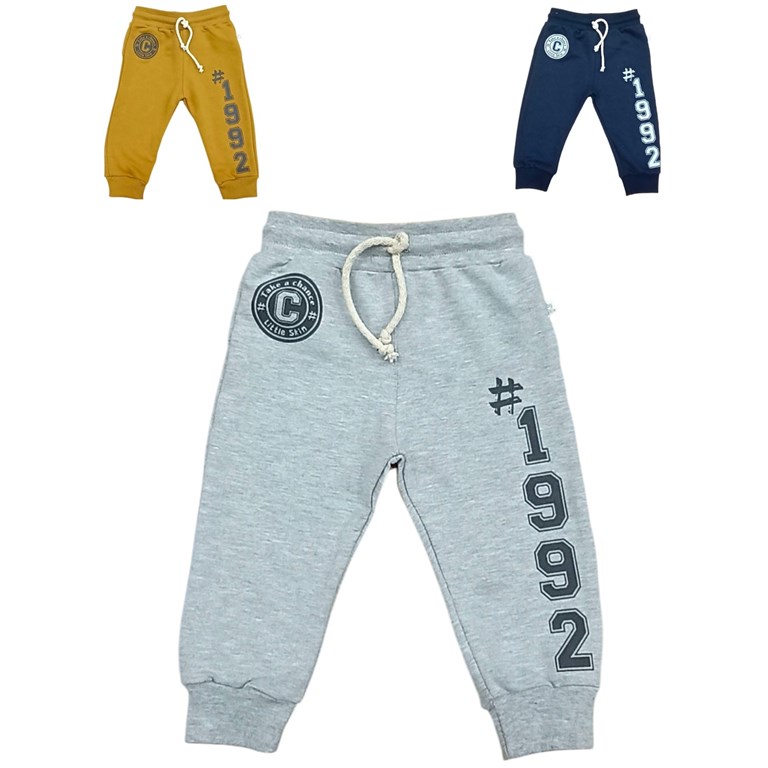 PANTALON RUSTICO CON  DOS ESTAMPAS. SKIN