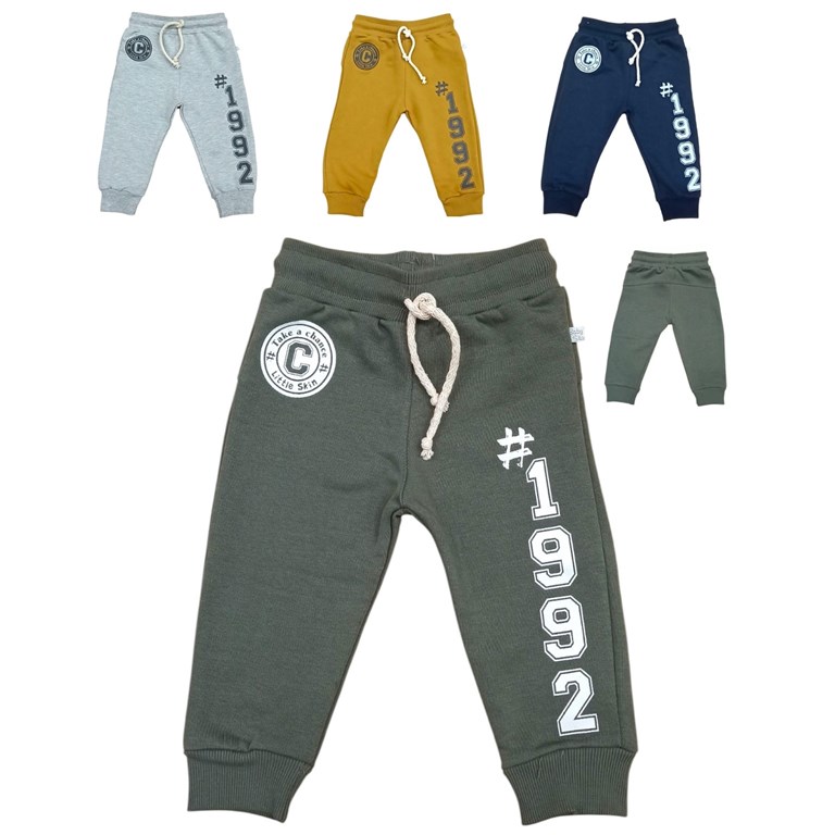 PANTALON RUSTICO CON  DOS ESTAMPAS. SKIN